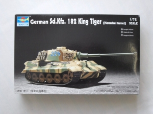 TRUMPETER 1/72 07201 KING TIGER HENSCHEL